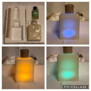 Color changing flameless candle & reed diffuser